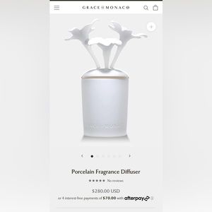 - Grace de Marco Porcelain Oil Diffuser